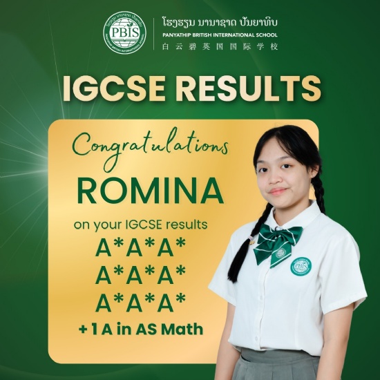 Celebrating Our IGCSE Superstars-Trailblazer on the pathway  to greatness